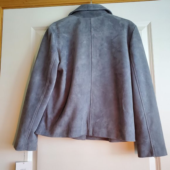 Ellen Tracy Suede Jacket NWOT - Picture 2 of 2